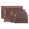 Dacasso Chocolate Brown Leather 22" x 14" Desk Pad PR-3428 - alternate 2